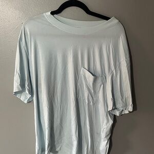 lululemon athletica Light Gray Short Sleeve Tee